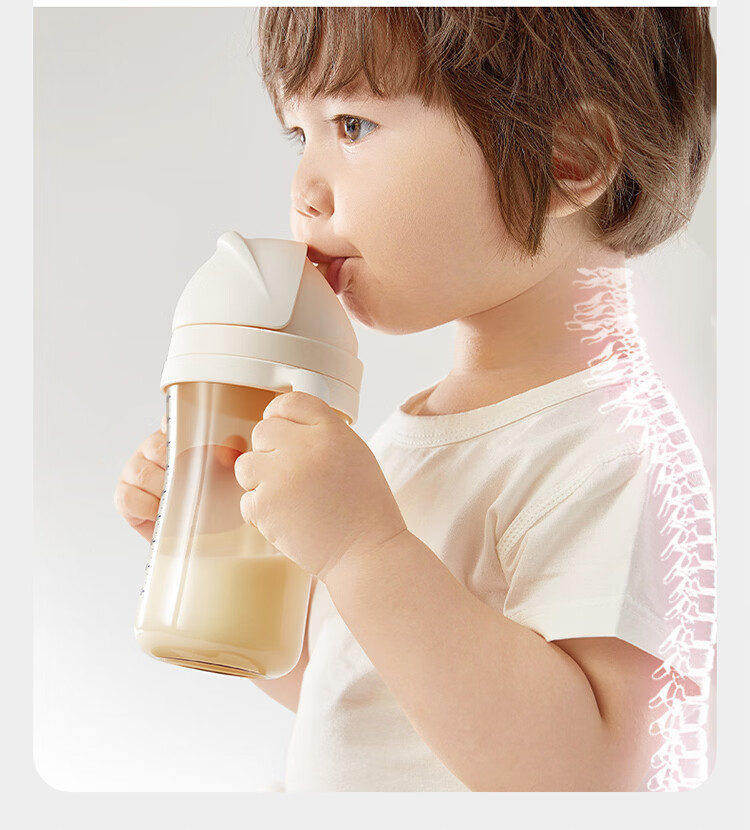 Babycare Flower Bud Cup, Breast-Like Drinking Cup for Babies And Children, with Straw, Anti-Choking Design, Suitable for 6 Months And Older 9