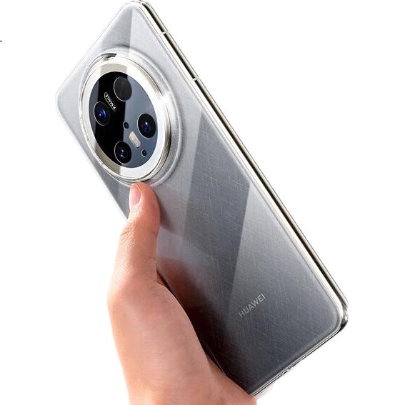 Чехол Xuanka "German Ice Crystal" для Huawei Mate 70, прозрачный, защита объектива, ультратонкий, магнитная зарядка, противоударный, рассеивающий тепло
