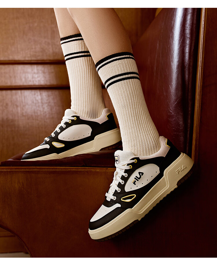 FILA Official Women's CAMPUS 1S Sneakers 2026 Spring Square Casual Shoes 30