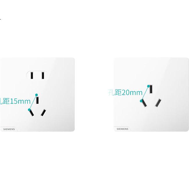 Розетка SIEMENS 16А с тремя отверстиями