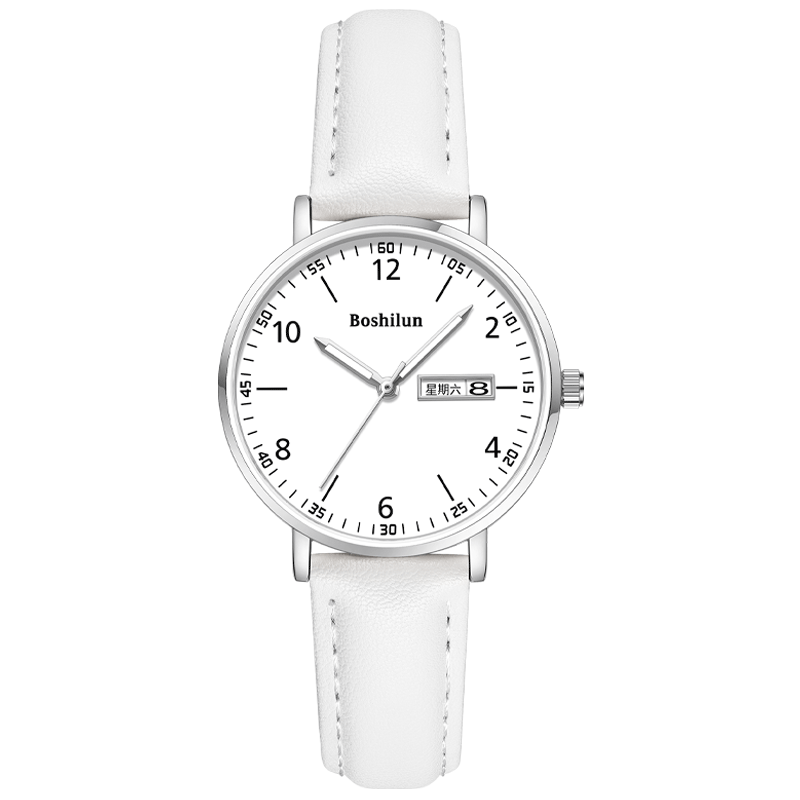 Bausch & Lomb Women's Watch Silent Quartz Sports Watch for High School Students Exam Gift