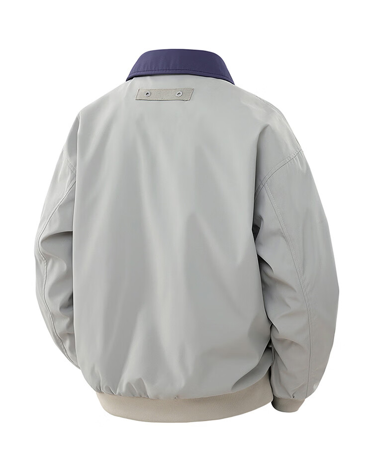 JEEP Men's Spring Autumn Workwear Jacket Sports Outdoor Casual Coat Silver Gray Green 3XL 14