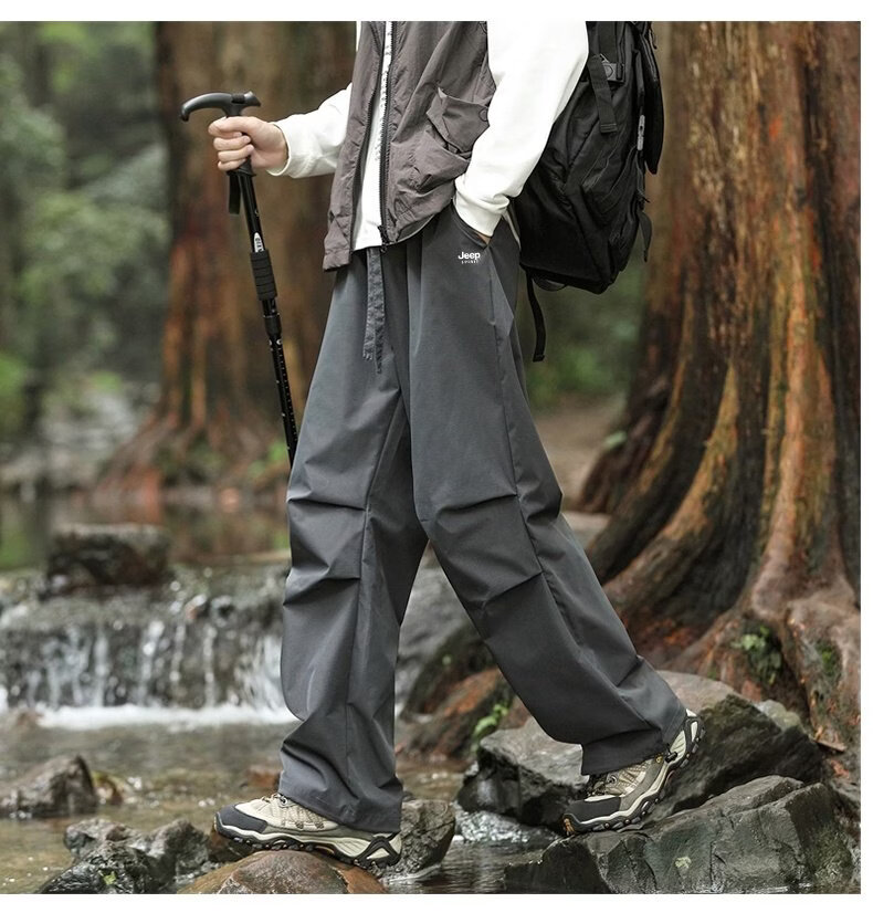 JEEP Men's Spring Outdoor Ski Mountaineering Functional Warm Work Pants Ivory White M 16