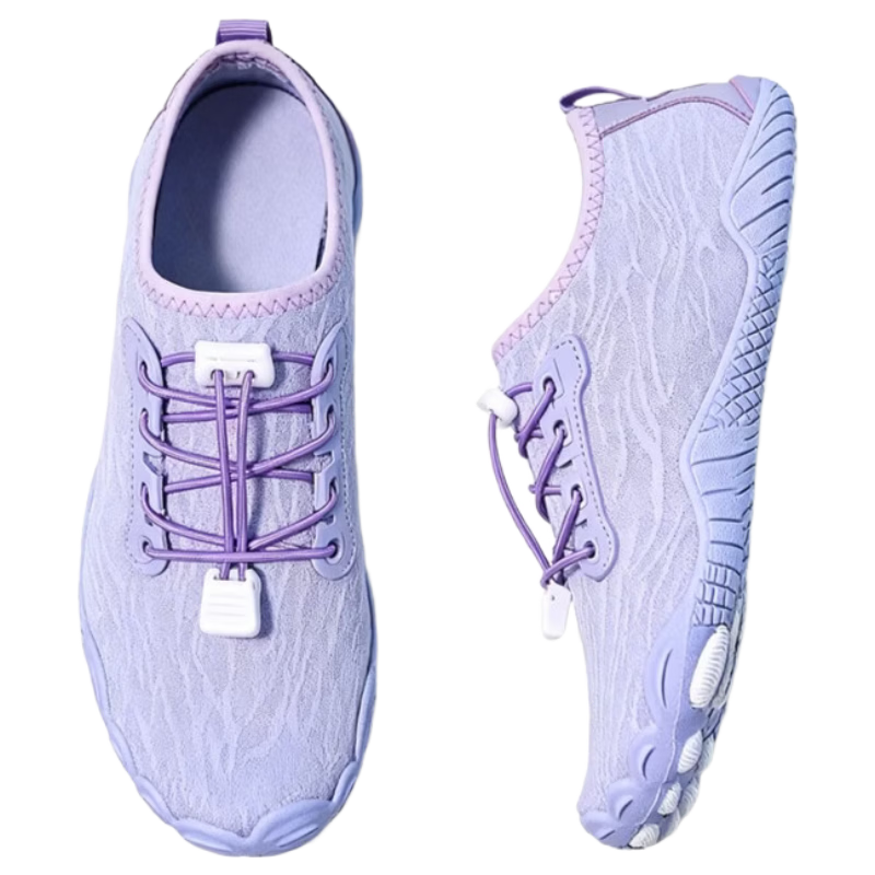 Kelorock Indoor Running Fitness Training Shoes Soft Sole Silent Jump Rope Aerobics Shoes Outdoor Sports Beach Shoes Creek Shoes Purple Size 37