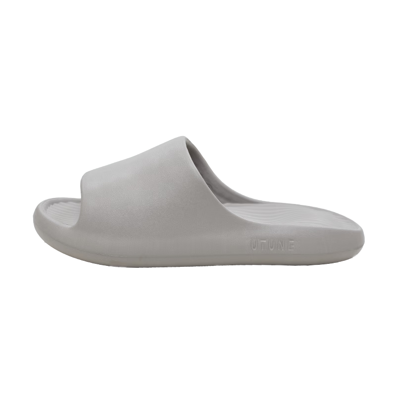 UTUNE Men's Slippers with Soft Soles, Comfortable Arch Support, EVA Material, Odor-Resistant, Non-Slip, for Home And Bathroom Use, Summer Shower Sandals for Couples