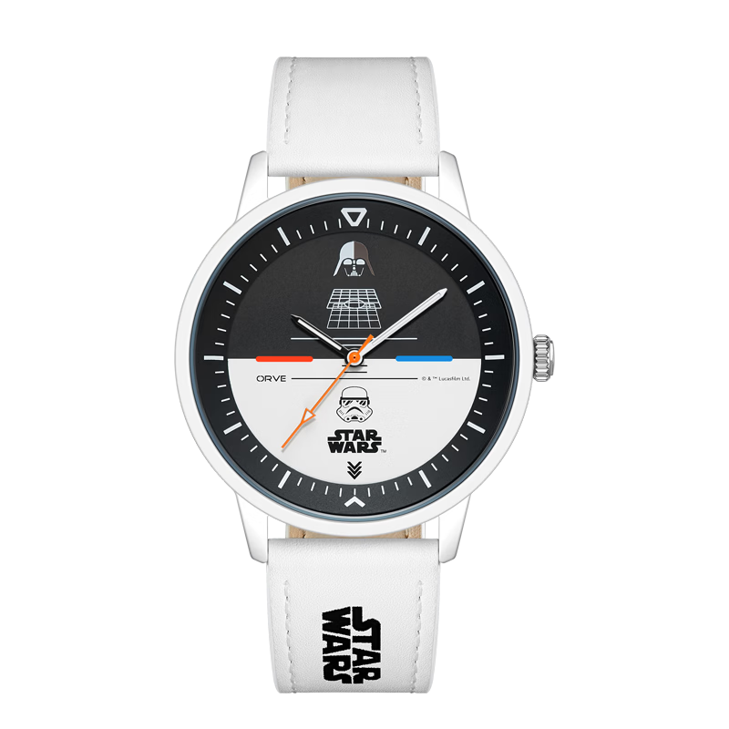 Disney Star Wars Men's Waterproof Quartz Watch for Middle and High School Students Youth Wristwatch Daily Gift