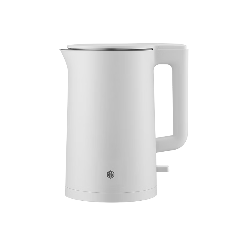JD Jingzao Patent Zero Plastic Zero Odor Electric Kettle Food Grade 316L Stainless Steel Double-Layer Seamless Integrated Inner Liner Anti-Scald Boiling Kettle 1.7L 1800W Automatic Smart Power-Off
