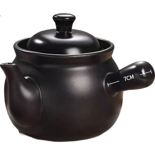 Керамический горшок для варки лекарств CERAMICS, 4л, жаропрочный, для традиционной китайской медицины, для тушения, для здоровья