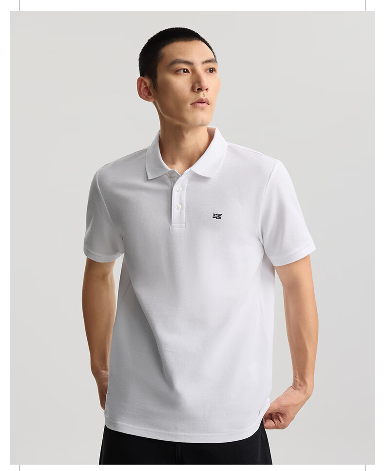 Lee 26 Spring Summer New Standard Fit Polo Shirt with Small Logo Emblem for Men Camel 3XL 22