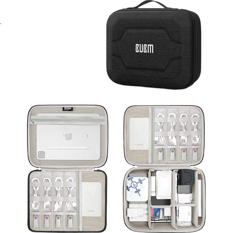 Biyoumei EVA Digital Storage Bag, Charger, Mouse Portable Pouch, Shockproof Accessory Bag, Portable Power Bank, Hard Drive Case