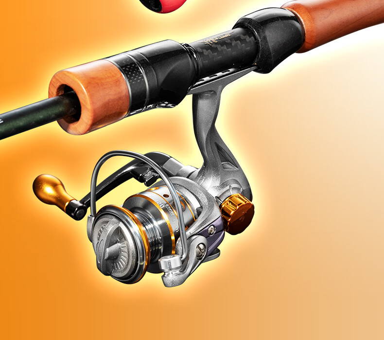 Jihu 1.8m Jihu PRO Straight Handle Telescopic L-Tuned Micro Lure Fishing Rod for Whitebait and Mackerel 5