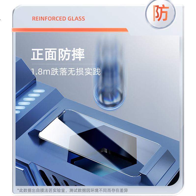 Защитное стекло Mofajiang для iPhone 14 Pro Max, противоударное, полное покрытие, черное золото, 2 шт.