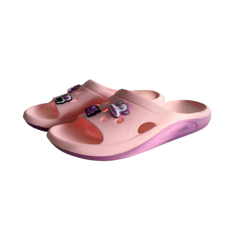Paul Frank Women's Bathroom Slippers Cushioned Home Thick Sole Lightweight Outdoor Men's Sandals 6321 Khaki Size 42-43