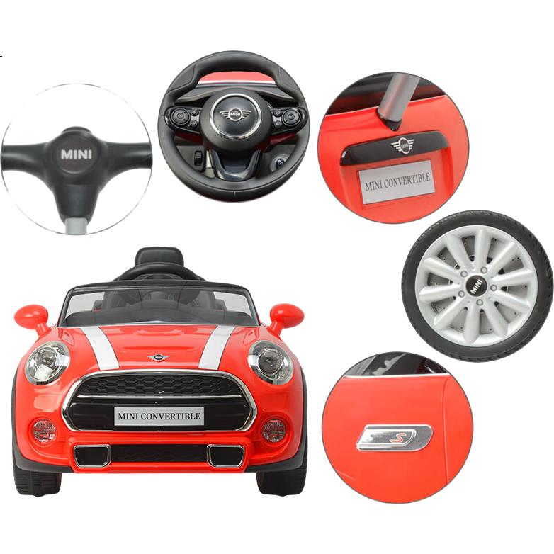 Детский электромобиль CHILOKBO MINI, красный, с дистанционным управлением