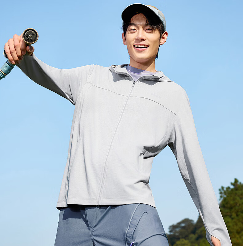 361° Men's New Sports Breathable UV Protection UPF100+ Jacket Summer 652624604D-6 5