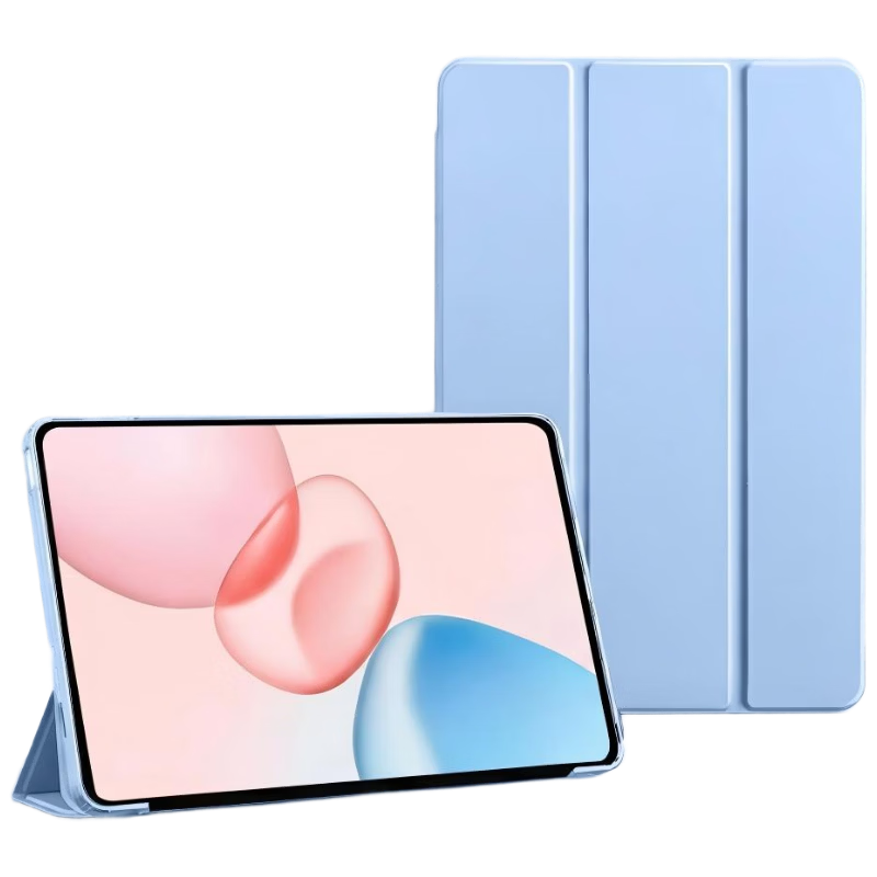Huibaolong Compatible with Honor 10 Case 2025 Model 12.1-inch Protective Case Honor Tablet 10 Cover Lightweight Full Protection Anti-Drop Tri-Fold Stable Stand Blue