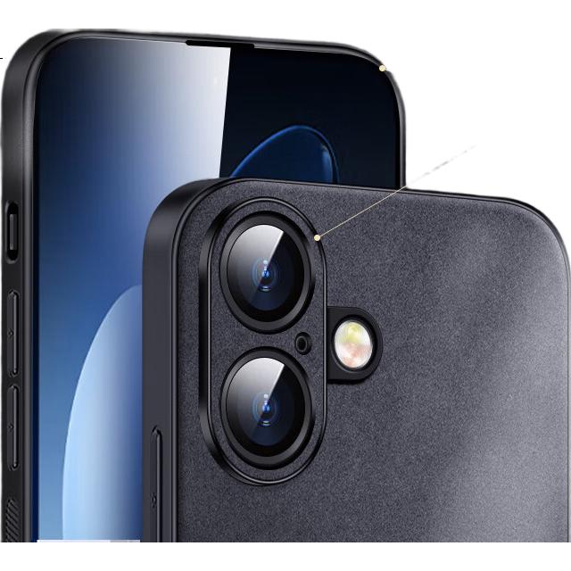 Чехол для Apple iPhone 16 Plus, Shangsu, защита объектива, китайский стиль, национальный тренд, овечья кожа, для мужчин и женщин, мир и радость