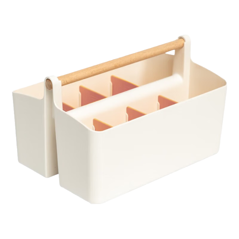 Jukeai Large Capacity Marker Pen Holder Multifunctional Desk Organizer with Handle for Students