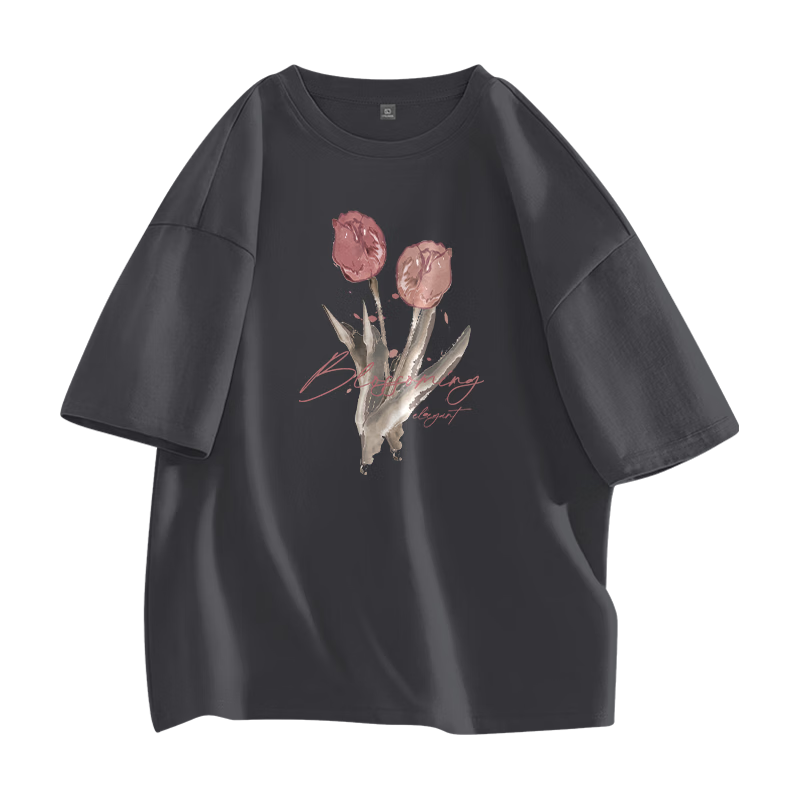 Baleno Trendy Short Sleeve T-Shirt for Women Summer 2026 New Loose Slim Fit Cotton Half Sleeve Top for Petite Women