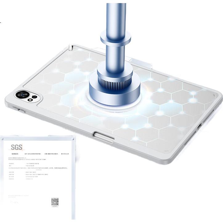 Чехол Shanmo для Huawei MatePad 11.5/11.5s, магнитная съемная крышка для моделей 2026/25/24, вращающийся противоударный чехол от изгиба в сером цвете