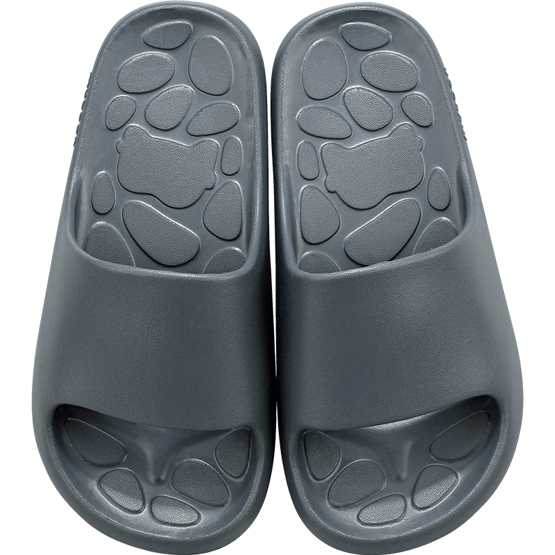 Mutong Kids Summer Indoor Bathroom Slippers Lightweight Soft Sole Trendy Starry Gray 200