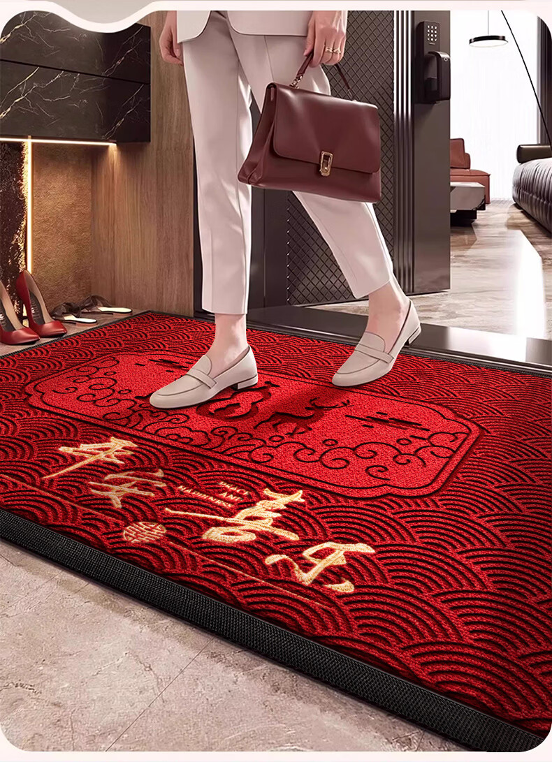 Fengliang Premium Entrance Door Mat Non-Slip High-End Floor Carpet 90x120cm 4