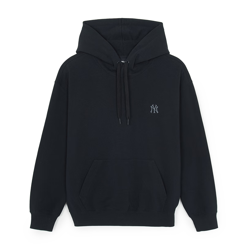 MLB Hoodie Unisex Couple Solid Color Casual Sports Hooded Jacket 26 New 3AHDB0161-50BKS-L