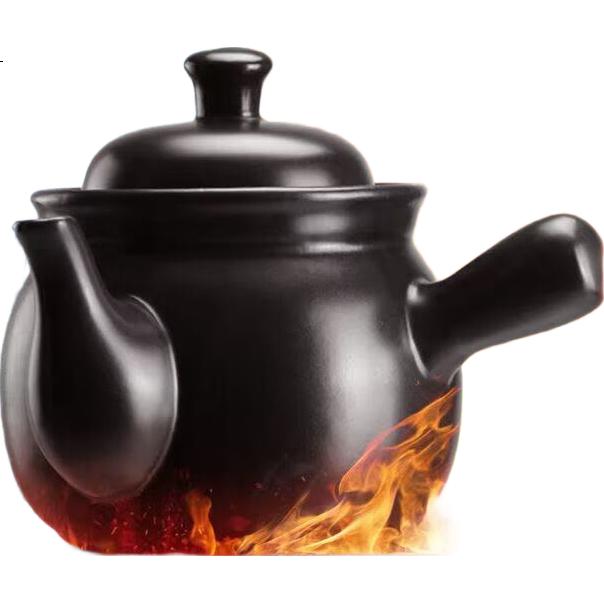 Керамический горшок для варки лекарств CERAMICS, 4л, жаропрочный, для традиционной китайской медицины, для тушения, для здоровья