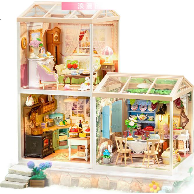 Конструктор Rolife Super World Pastoral Living Room DIY
