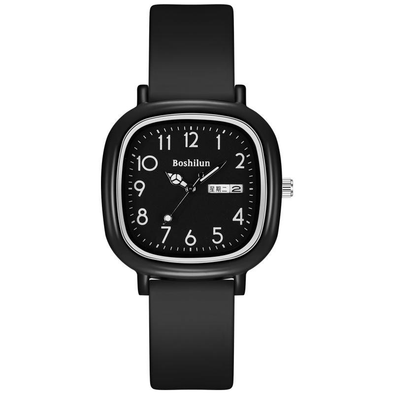 Bausch & Lomb Silent Quartz Exam Watch for Female Middle and High School Students, Time-Only, Gift for Girls