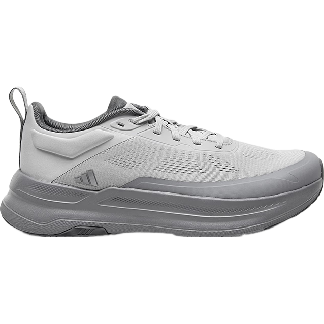 Adidas Men's Sports Shoes Spring Business Urban Commuting Lightweight Fashion Durable Shock Absorption Casual Shoes Light Gray Size 41