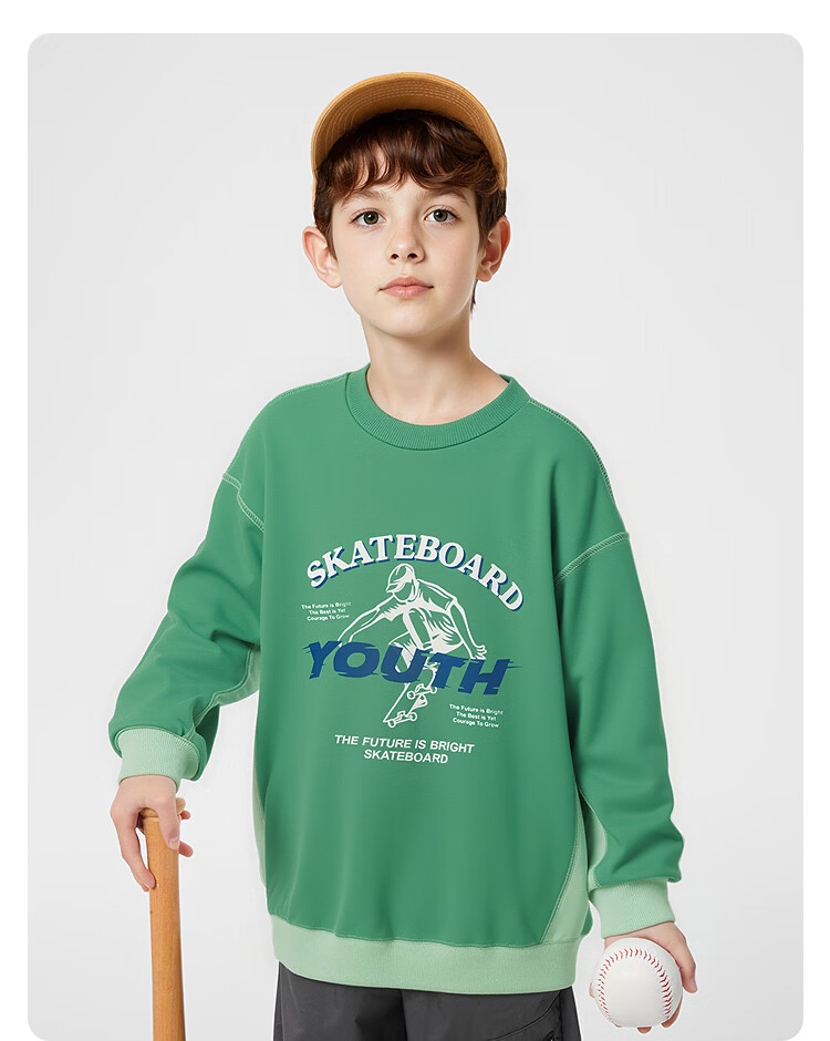 Balabala [balaOne] Kids Long Sleeve Sweatshirt Children's Clothing Boys Girls 2026 Spring Top 10