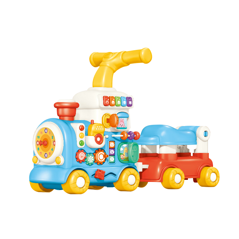 Guangduola Baby Walker Toy 1-3 Years Old Toddler Push Car Newborn Early Education First Birthday New Year Gift