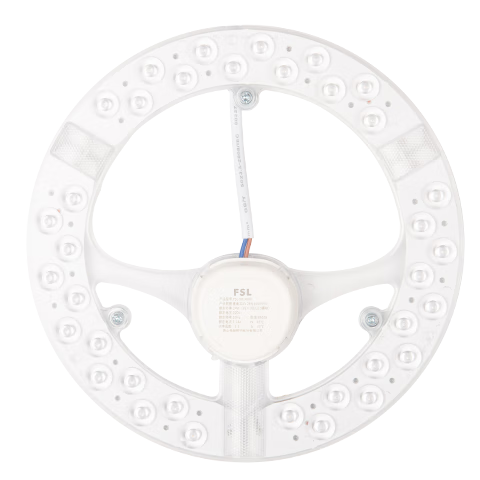 Foshan Lighting (FSL) LED Panel Ceiling Light Core Round Retrofit Light Board Replacement Ring LED Strip Module 24W Cool White High Brightness Version
