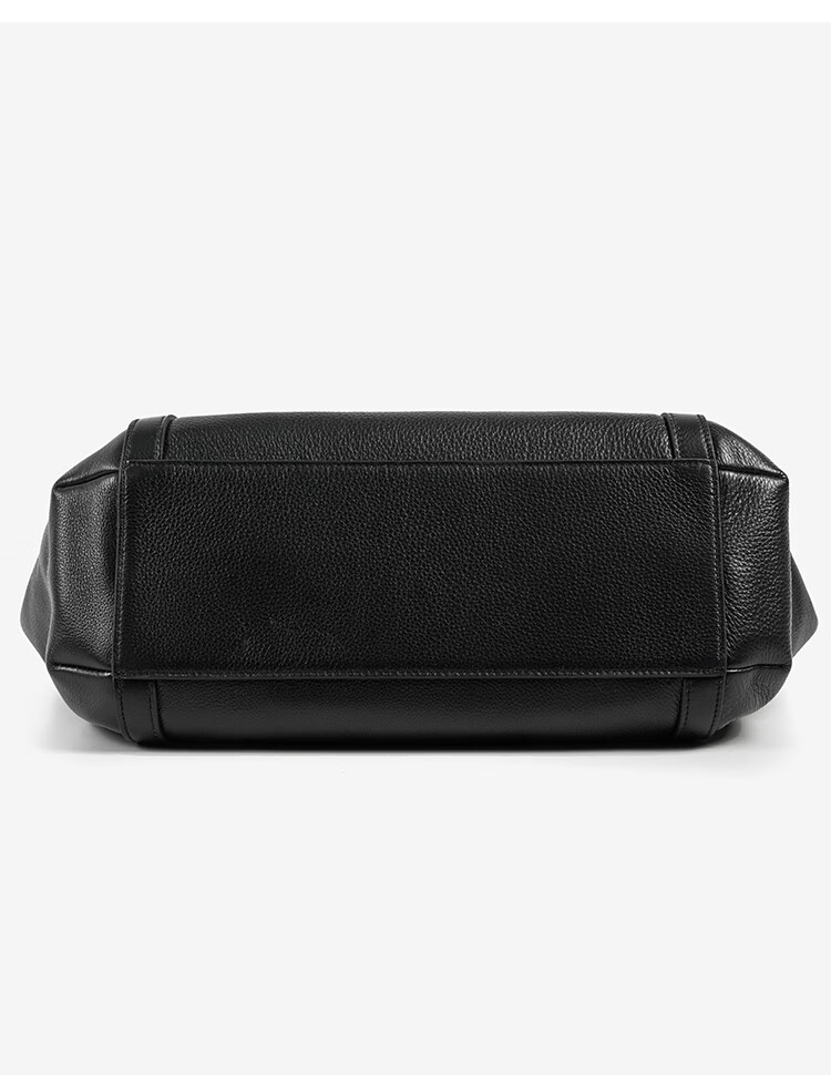 Pierre Cardin Women's Bag 2026 New First Layer Cowhide Large Capacity Commuter Tote Bag Women's Day Gift Black Gift Box Set 10