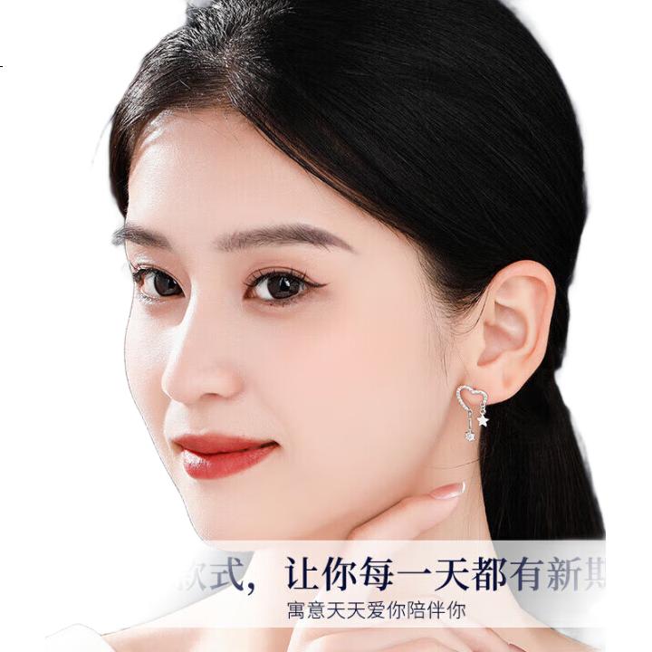 Серьги-пусеты Chunqian, серебряные, с S925, женские, подарок на день рождения, Валентинов день, Новый стиль 2025