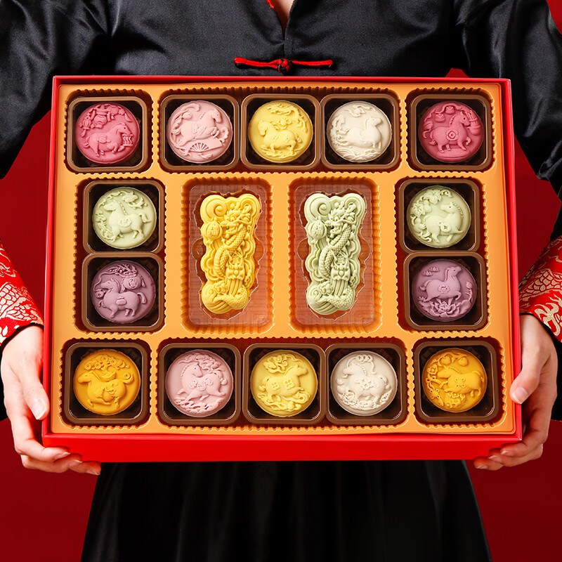 御茶膳房糕点礼盒节日礼品过节送礼北京特产礼物点心喜饼零食大礼包790g