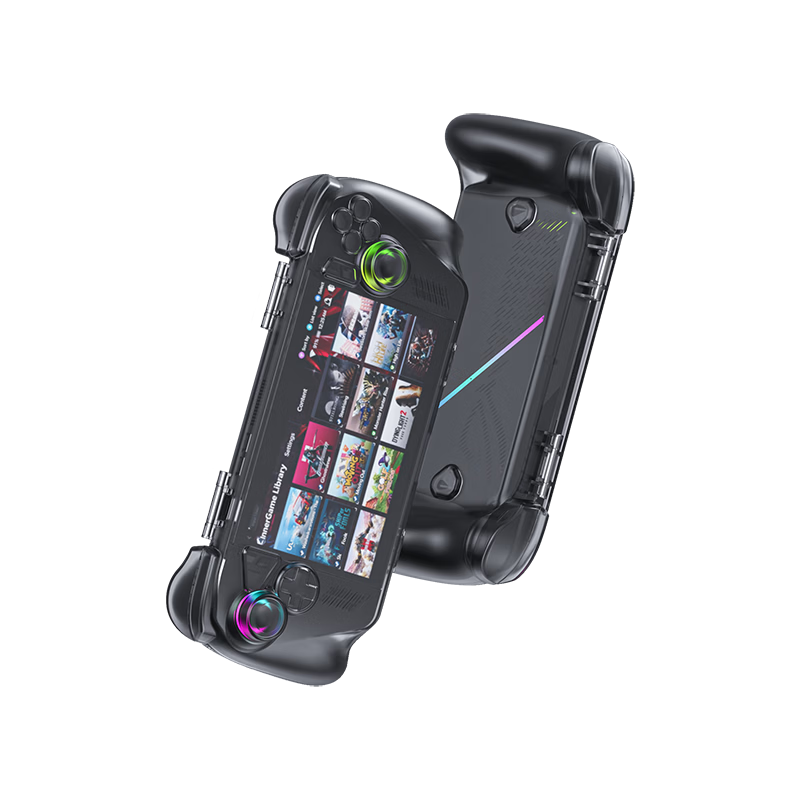 NEWDERY Protective Case for ASUS ROG Handheld, Xbox Ally X Protective Shell, Xbox Gaming Handheld Storage Box, ROG2 Full-Coverage Protective Sleeve, Integrated Hard Shell Accessory Storage Bag
