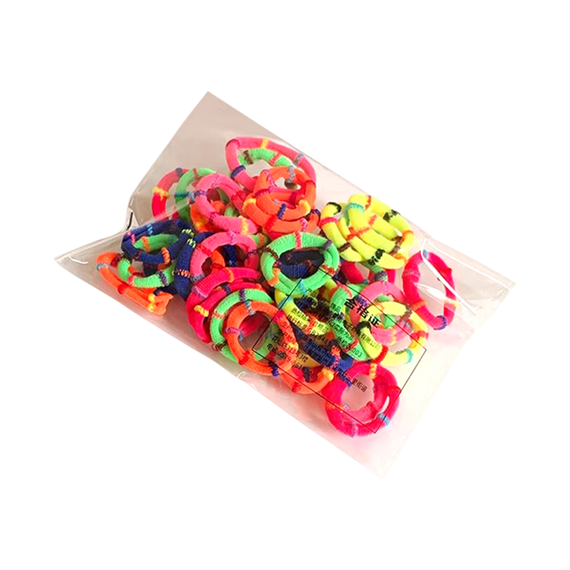 Kousu Kids Hair Elastics 100pcs Baby Hair Ties Girls Small Hair Bands Hair Accessories Children's Day