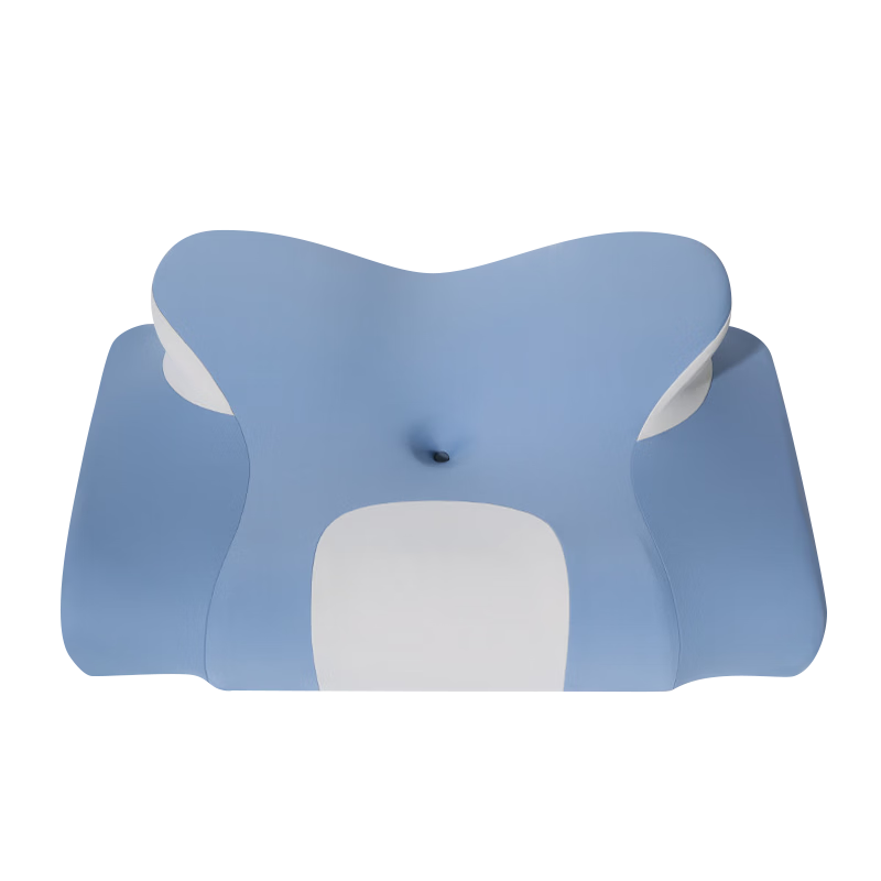 Mixiaoshu Graphene Heat Therapy Cervical Pillow, Constant Temperature Traction Anti-Curved Spine Protection, Soft Support Neck Memory Foam Pillow for Parents
