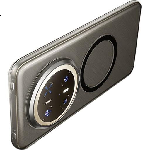 MOCOLL Магнитный прозрачный чехол с полной защитой камеры для Huawei Mate70Pro, бизнес-стиль, острый, устойчивый к царапинам, износостойкий, противоударный, матовый, поддержка чехла для мужчин и женщин