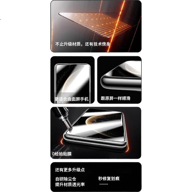 Защитная пленка Smorss для Huawei Mate X6 / Mate X6 Collector's Edition, гидрогелевая, противоударная, устойчивая к царапинам, полноэкранная, прозрачная, 2 шт.