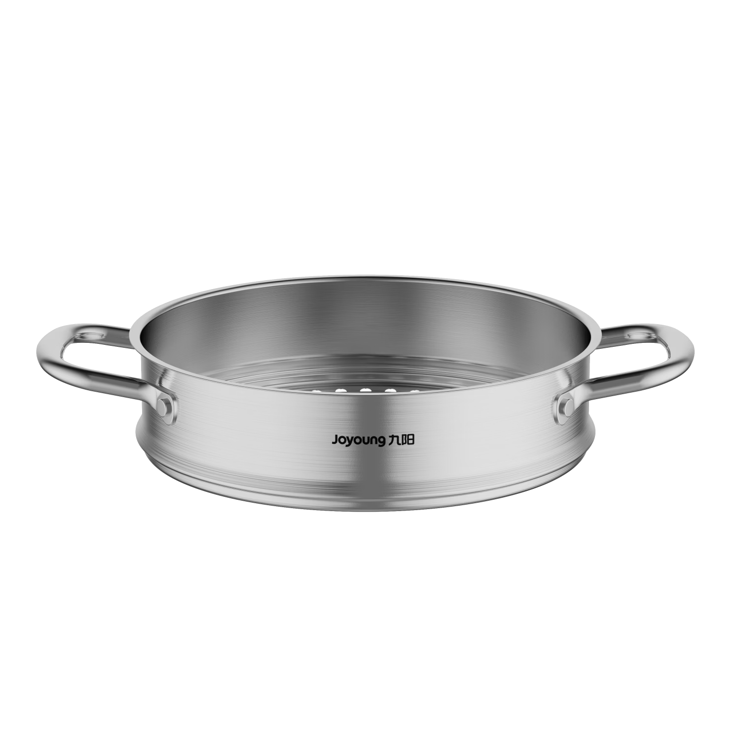 Joyoung 32cm Stainless Steel Steamer Pot with Steaming Basket and Dim Sum Tray for Home Use