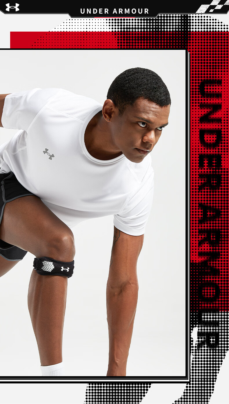 Under Armour Patella Strap Knee Brace Sports Support for Men and Women Running Knee Stabilizer Meniscus Jump Rope Badminton Basketball Patella Band 19