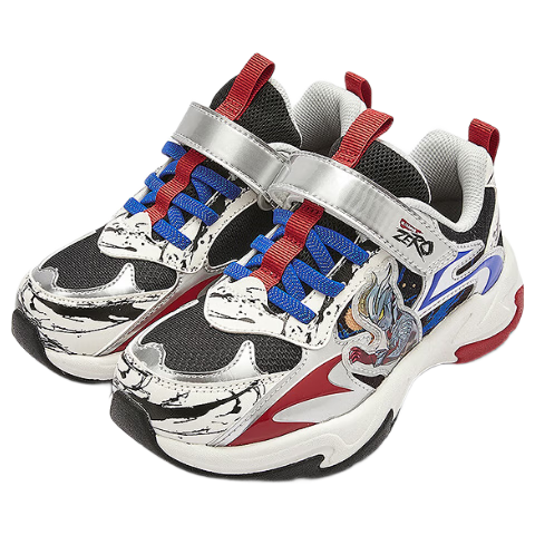 BALABALA Kids Shoes [Ultraman IP] Boys Children's Sports Shoes Spring Autumn 2026 New Running Shoes Red New Year Edition