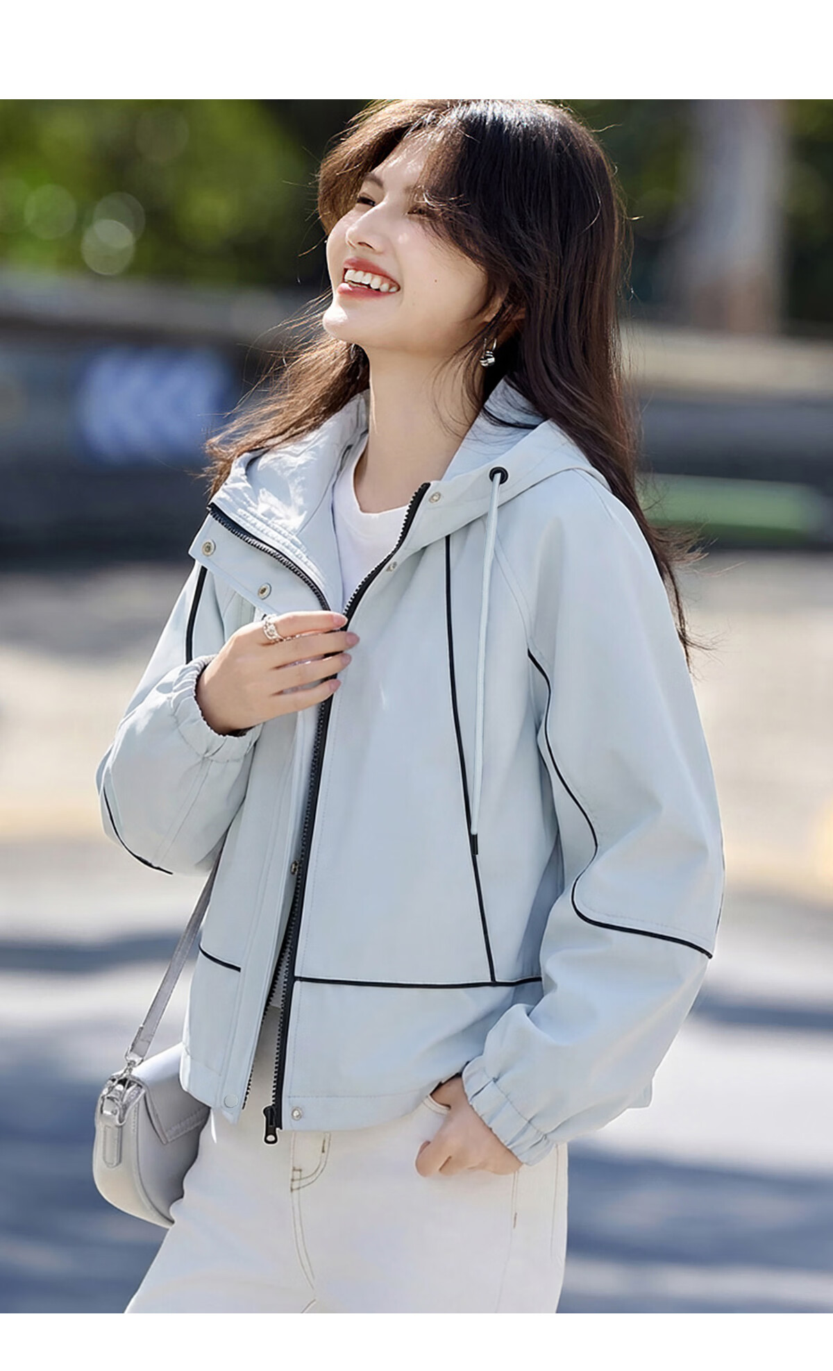She Enjoy Casual Jacket Women Lazy Style Cardigan Loose Versatile Short Coat Top T53D016 4