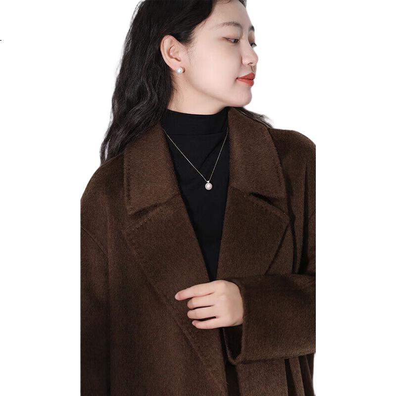 Жемчужное колье Haidi 18K Gold 12-13 мм, пресноводный жемчуг, сертификат, подарок девушке