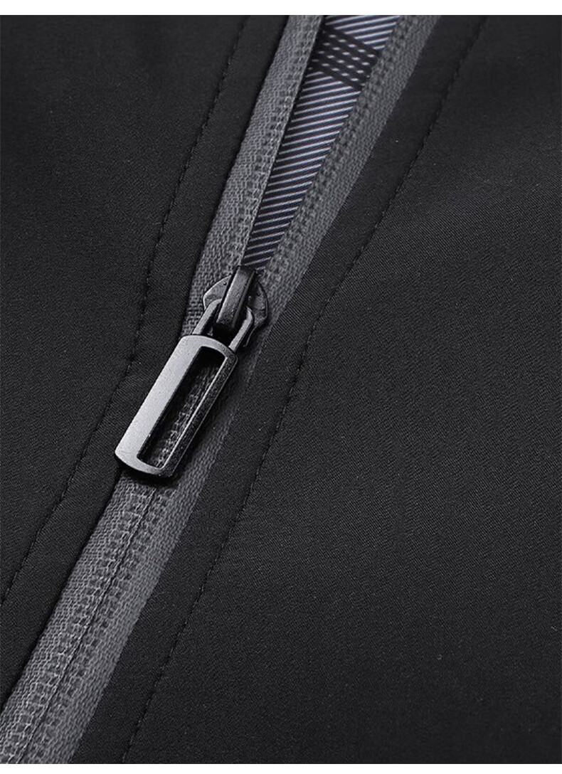 Hodo Men's Autumn Winter Business Blazer Jacket Wrinkle-Resistant Non-Iron Windproof Fashionable Versatile Comfortable Coat 5