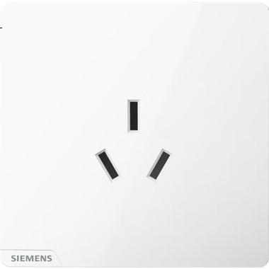Розетка SIEMENS 16А с тремя отверстиями