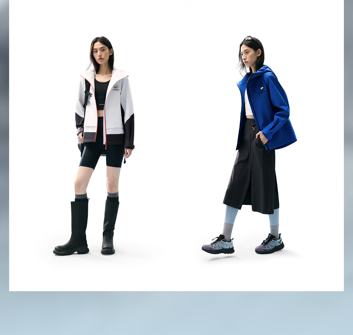 Panda Windproof and Rainproof Jacket Unisex 2026 Spring Summer Heavy Rain Waterproof Durable Outdoor Hiking Mountaineering Coat B076 11